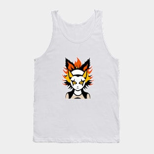 Surreal Portrait – Graphic Art Tank Top